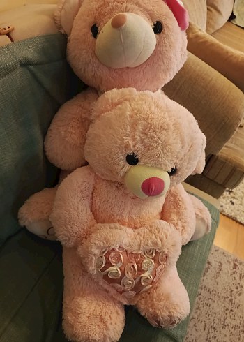 Pembe Peluş Ayıcık Seti - Görsel 6