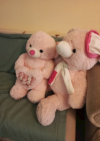 Pembe Peluş Ayıcık Seti - Görsel 3