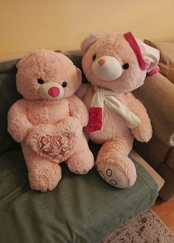 Pembe Peluş Ayıcık Seti - Görsel 4