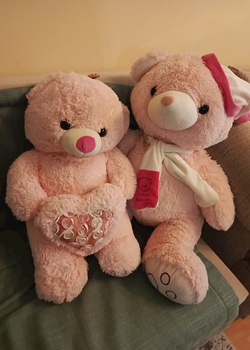 Pembe Peluş Ayıcık Seti - Görsel 2