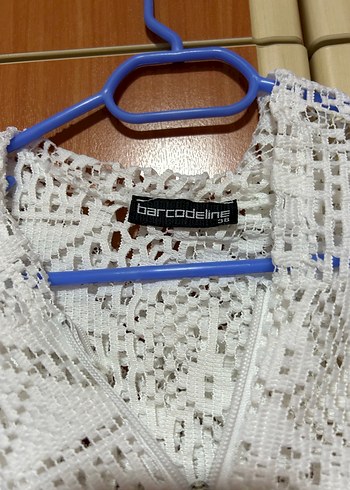 Dantel İşlemeli Kadın Beyaz Bohem Ceket - Görsel 4