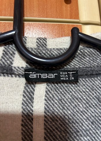 Gri Ekoseli Düğmeli Kadın Gömlek - Görsel 3