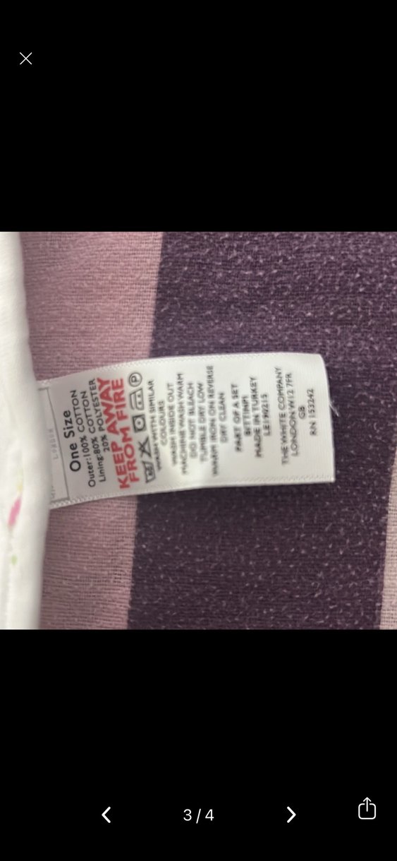 Beyaz Çiçek Desenli Bebek Önlüğü - Görsel 3