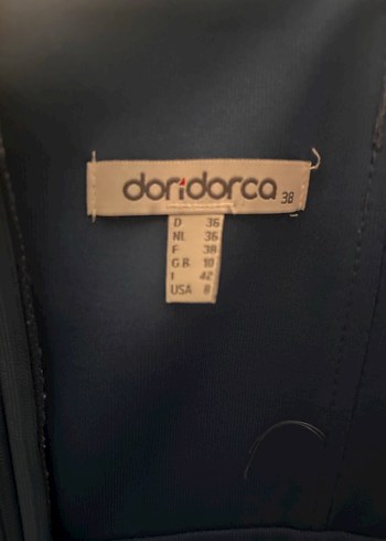 Drapeli Mavi Mini Abiye Elbise - Görsel 7