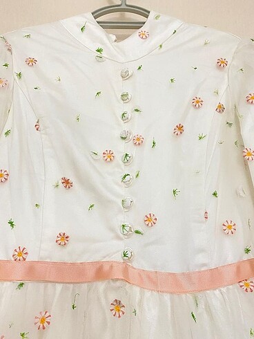 Tesettür Abiye Tül Elbise - Görsel 5