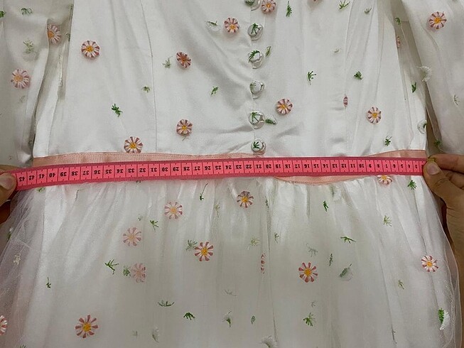 Tesettür Abiye Tül Elbise - Görsel 8