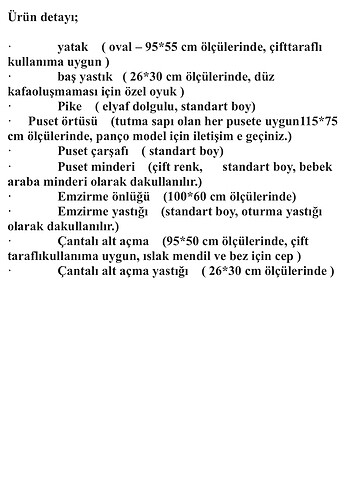 Bebek seti - Görsel 2