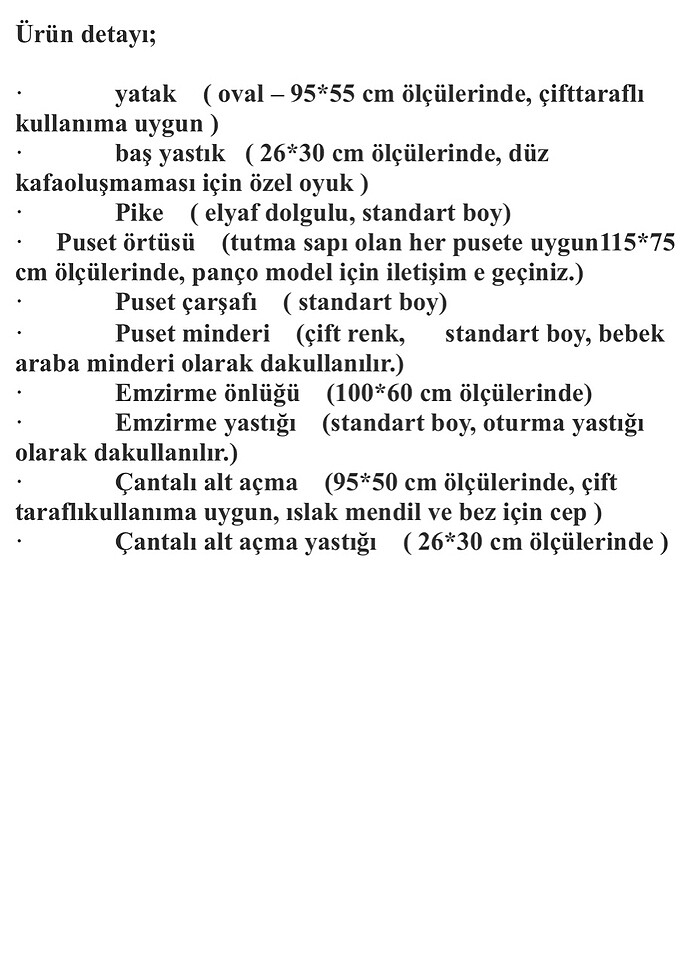 Bebek seti - Görsel 2