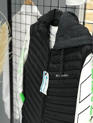 xl Beden siyah Renk Columbia yelek