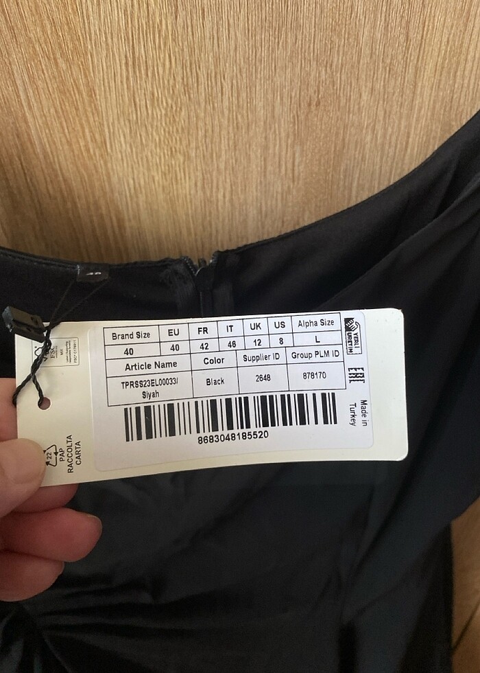 Şifon elbise - Görsel 5