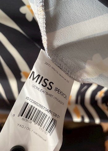 Miss Marka Zebra Desenli Kadın Gömlek - Görsel 4