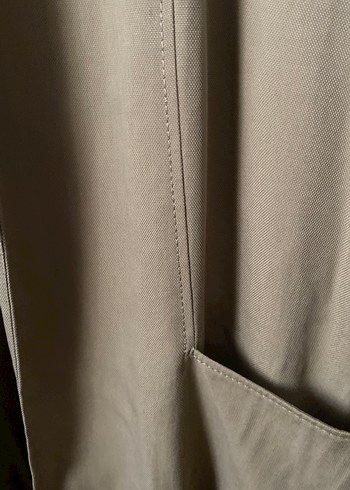 Bej Midi Kadın Ceket - Görsel 4