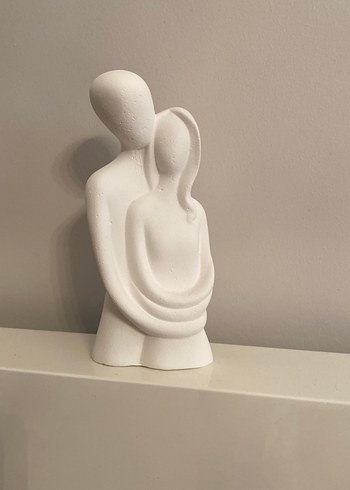 Beyaz Soyut Çift Biblosu - Görsel 2