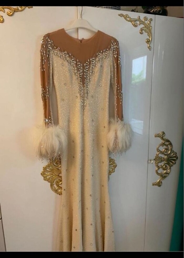 Abiye gece elbisesi - Görsel 5