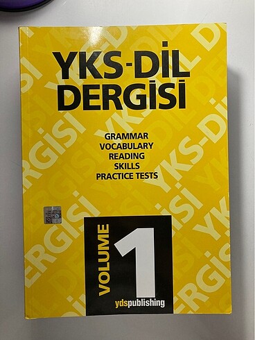  YKS Dil Soru Bankası ( kapakları dahi açılmamıştır)