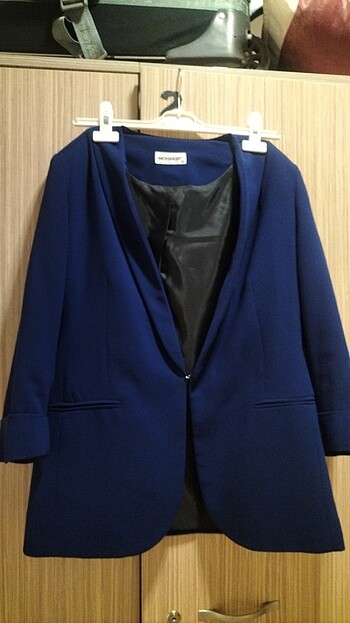 Modailgi Lacivert blazer ceket
