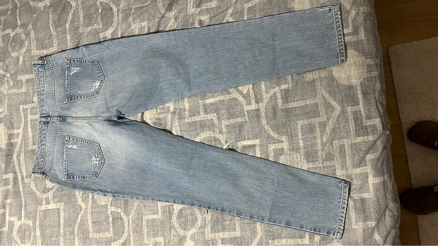 36 Beden mavi Renk Twist jean