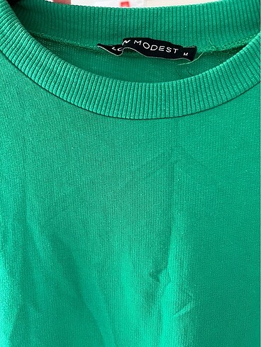 m Beden yeşil Renk Midi Boy sweat
