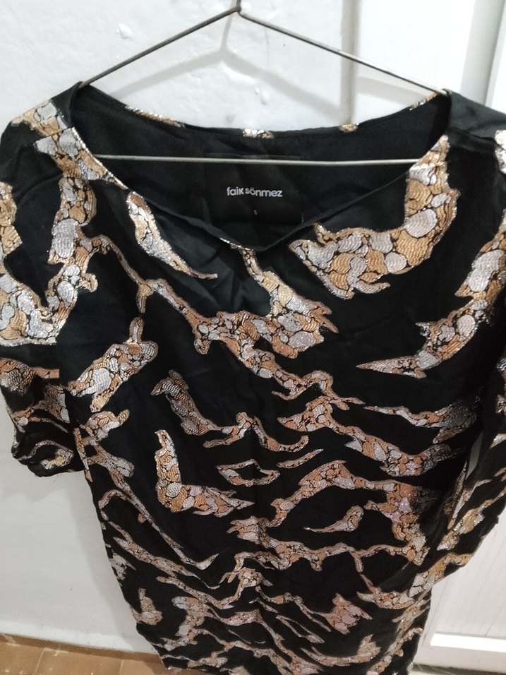 Yılan Desenli Uzun Kadın Kimono - Görsel 2