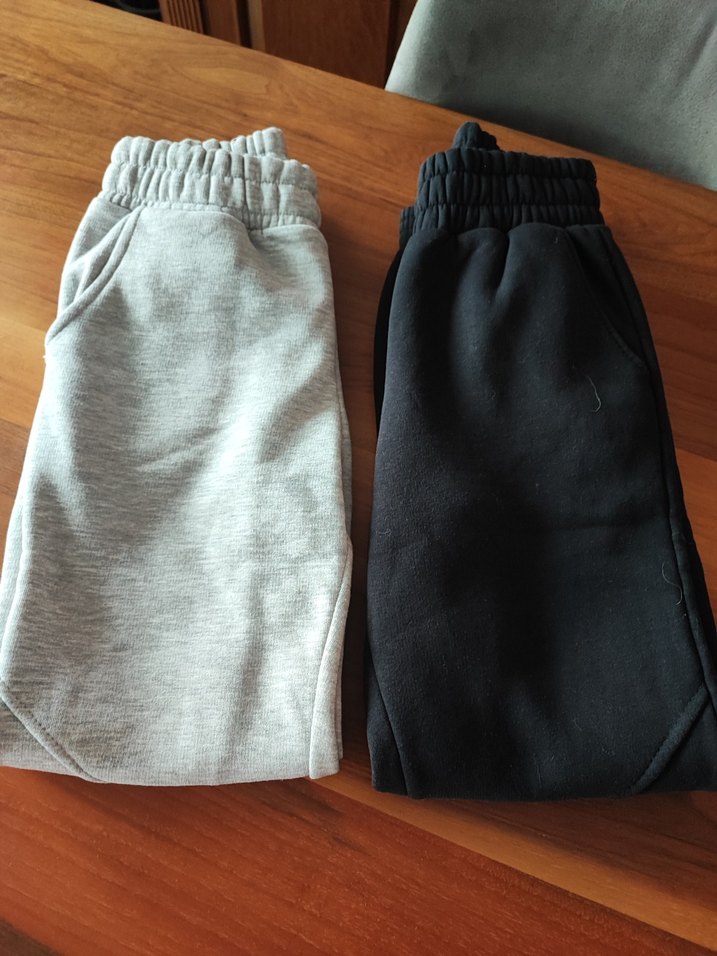 Gri Kısa Kadın Eşofman Altları ikili fiyattır - Görsel 2