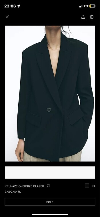 Zara Zara blazer ceket