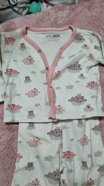 HelloBaby Kız bebek pjama