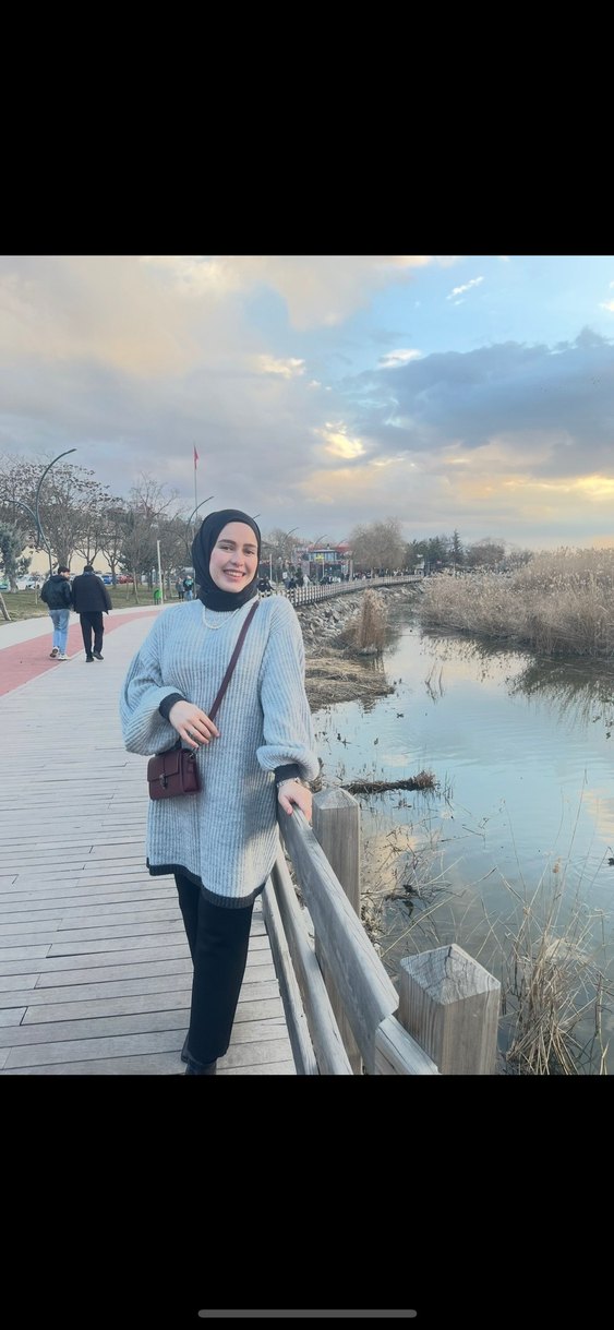 Gri Triko Boğazlı Salaş Kadın Kazak - Görsel 2