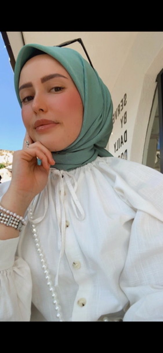 Mint yeşili eşarp - Görsel 2