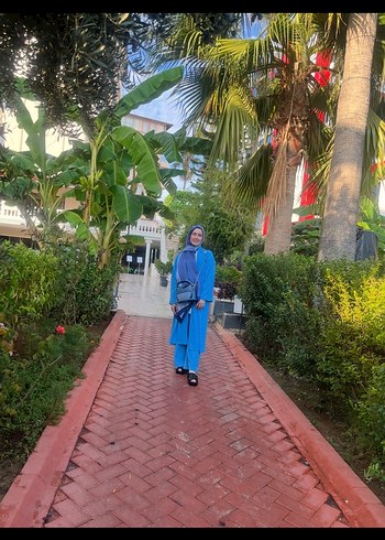 Uzun Denim Kimono, Bağcıklı bir defa giyildi - Görsel 4