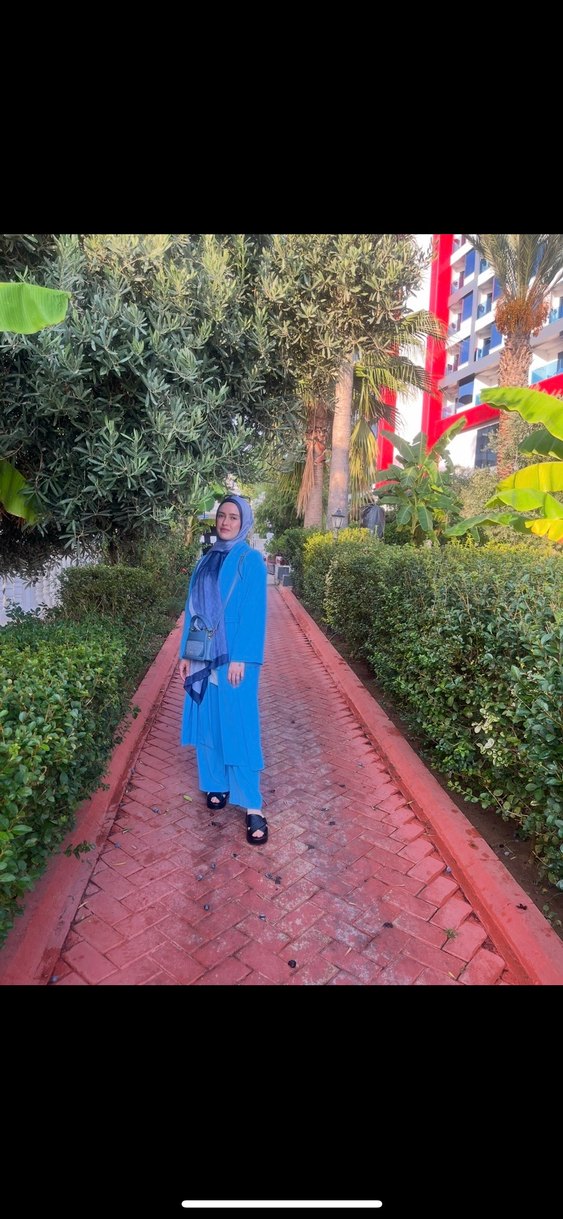 Uzun Denim Kimono, Bağcıklı bir defa giyildi - Görsel 2