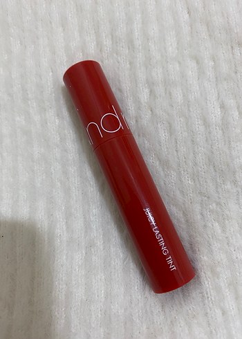 Rom&nd Juicy Lasting Tint No7 Jujube Kırmızı Parlak Ruj - Görsel 4