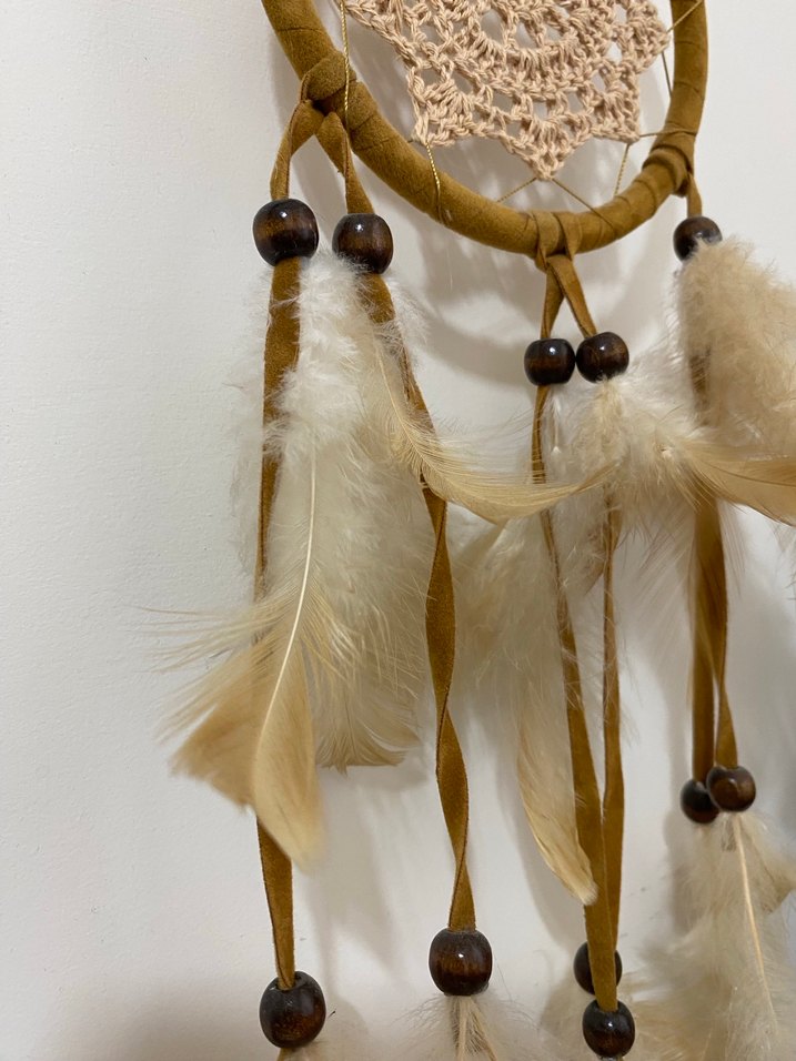 Bej Renkli Tüy Detaylı Rüya Kapanı - Görsel 4