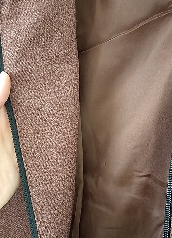 46 Beden camel Renk Kadın taba pardösü