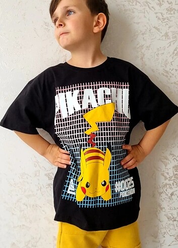 Zara yepyeni orijinal zara tshirt, pikachu design 6 yaş