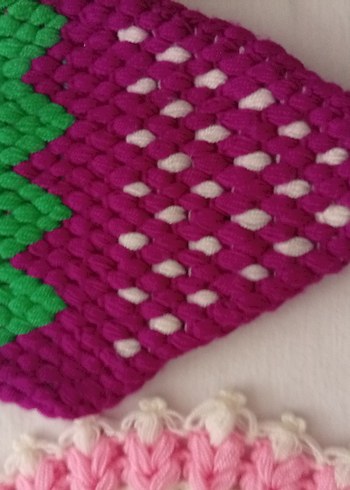 Renkli Nakışlı Fırın Eldiveni - Görsel 2