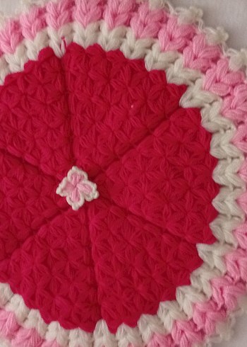 Renkli Nakışlı Fırın Eldiveni - Görsel 3