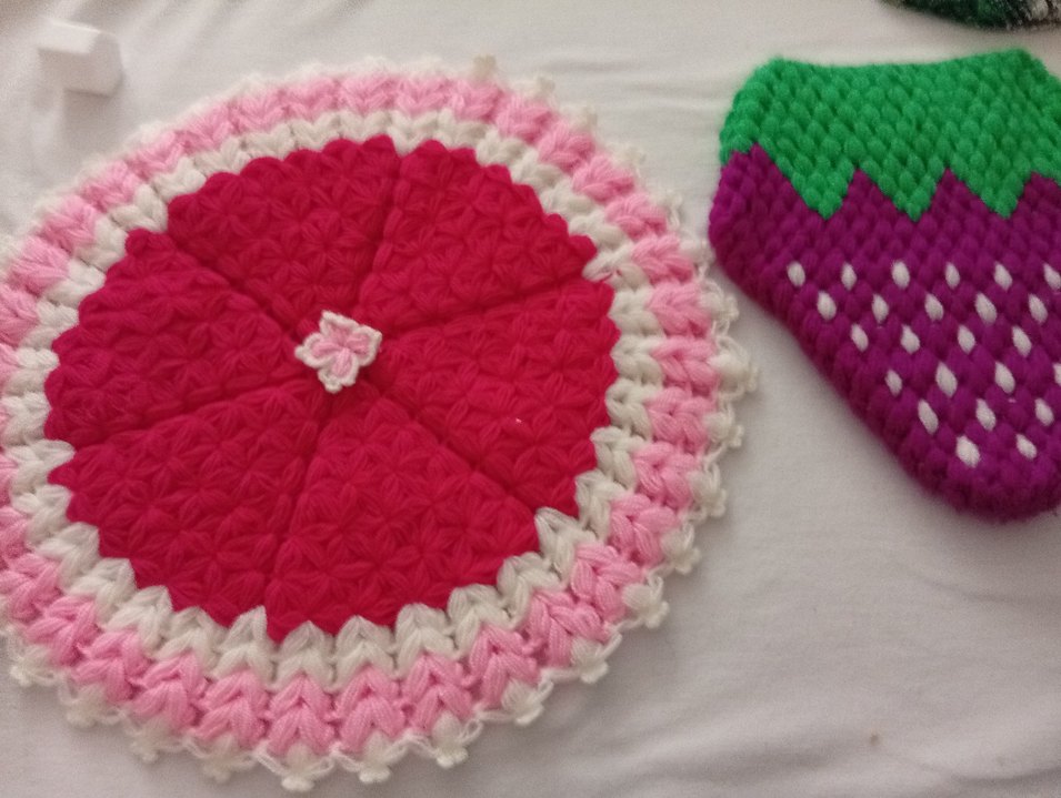 Renkli Nakışlı Fırın Eldiveni - Görsel 4