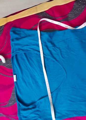 Kadın daissy Yeşil V Yaka Tişört - Görsel 5