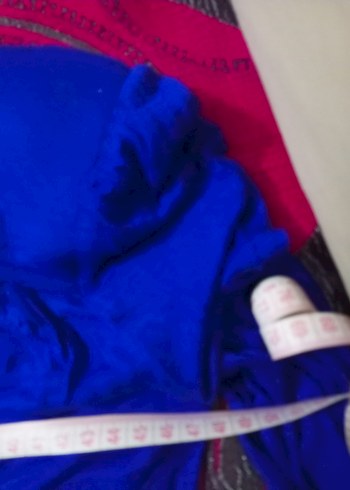 Koyu Mavi bluz kemerli - Görsel 5