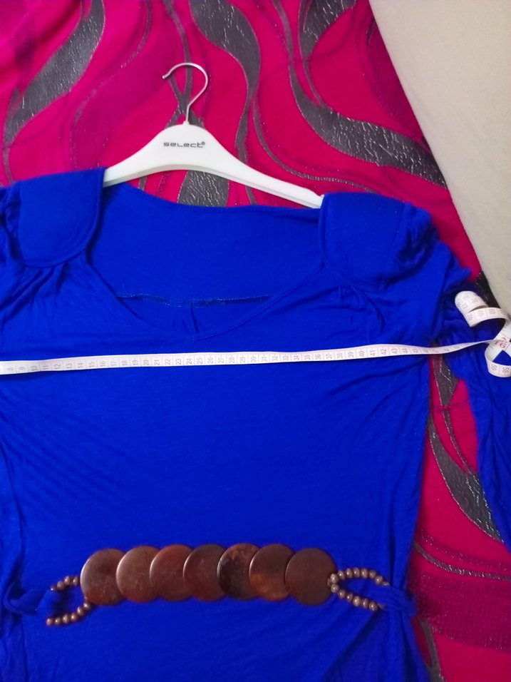 Koyu Mavi bluz kemerli - Görsel 4