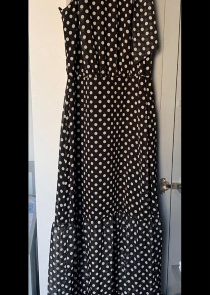 Puantiyeli Elbise - Görsel 2