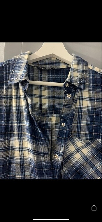 Zara Gömlek Elbise - Görsel 5