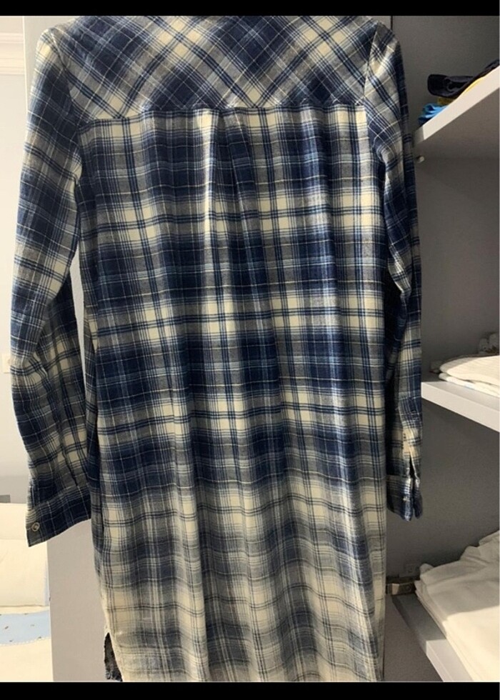 Zara Gömlek Elbise - Görsel 3