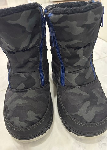 Mavi Cırtlı Erkek Çocuk Kar Botu - Görsel 3