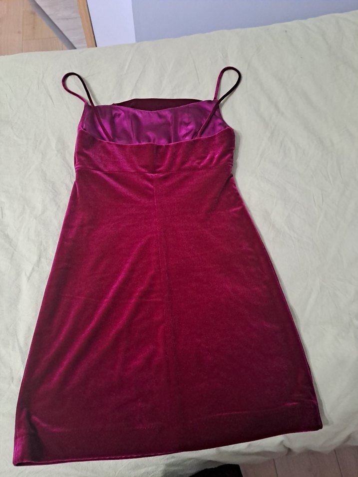 Bordo Parlak Erkek Rozeti - Görsel 2