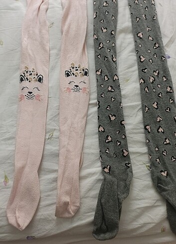 Kız çocuk külotlu çorap 11/12 Yaş - Görsel 6