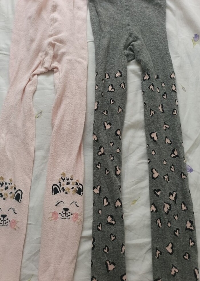 Kız çocuk külotlu çorap 11/12 Yaş - Görsel 2