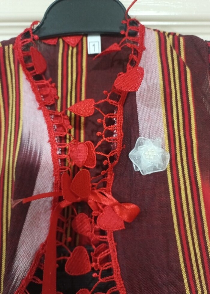 Yöresel çocuk kıyafeti 1 yaş  - Görsel 3