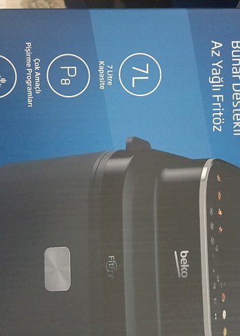 Beko FitFry Buhar Destekli Az Yağlı Fritöz - Görsel 2