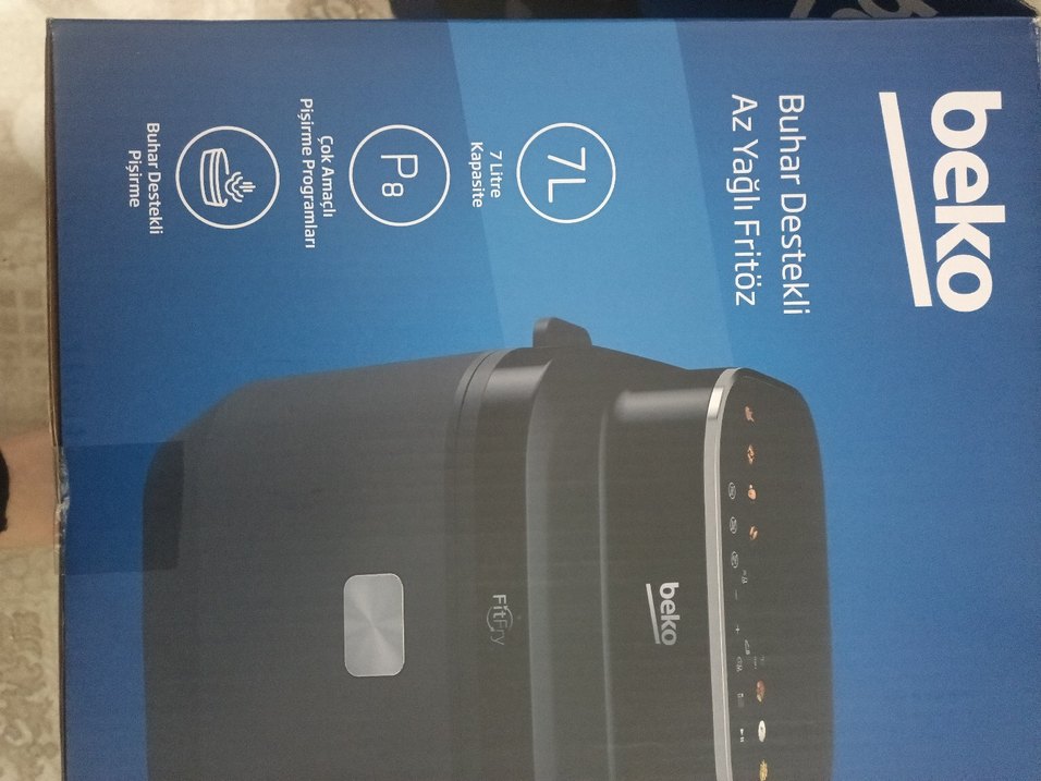 Beko FitFry Buhar Destekli Az Yağlı Fritöz - Görsel 2